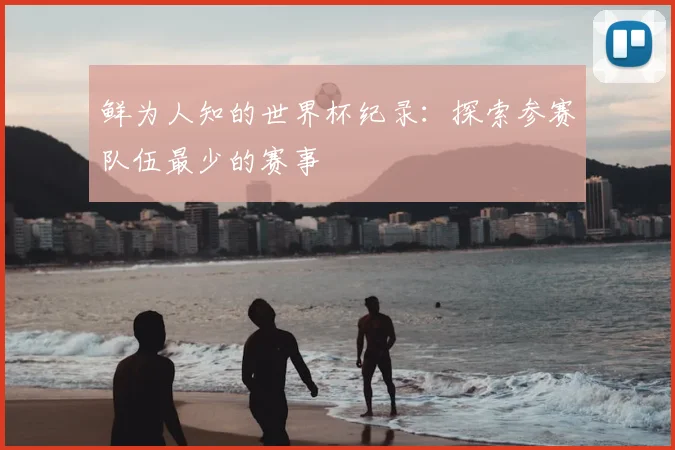 鲜为人知的世界杯纪录：探索参赛队伍最少的赛事
